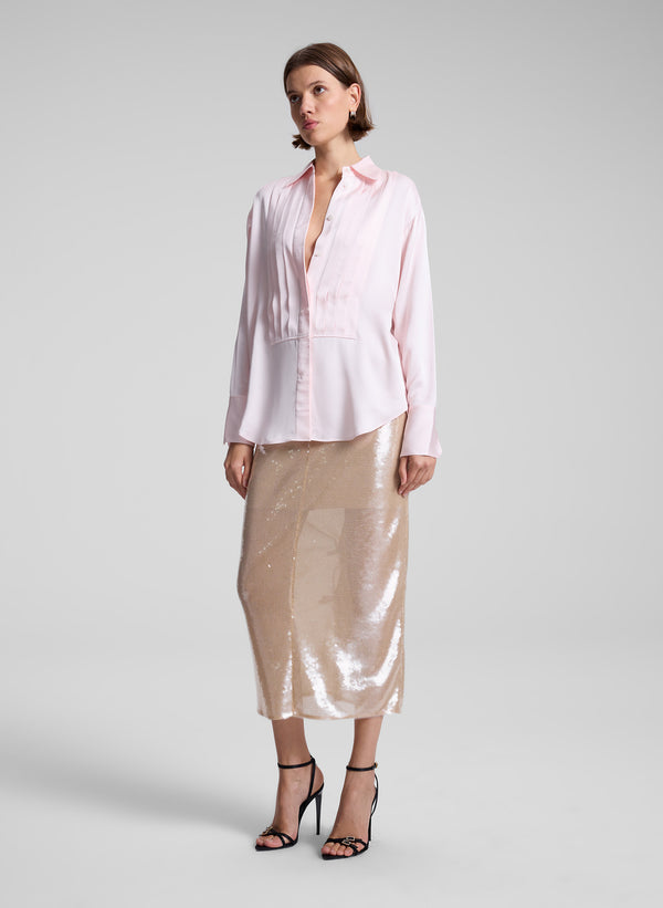 A.l.c. Camden Tux Top Mauve Moon
