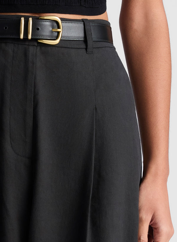 A.l.c. Charles Linen Pant Black