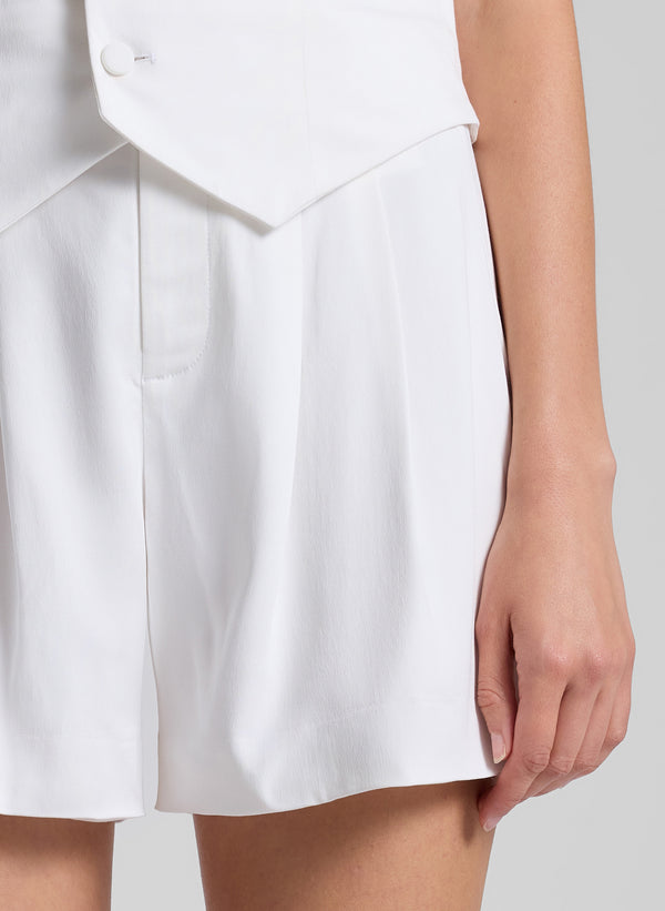 A.l.c. Charles Soft Suiting Short White