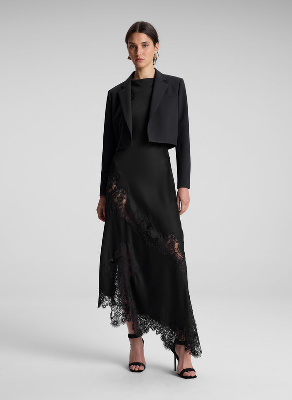 a.l.c. Cole Cropped Jacket Black