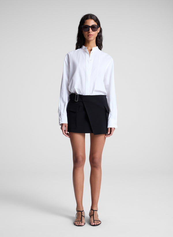 A.l.c. Conan Tailored Mini Skirt Black