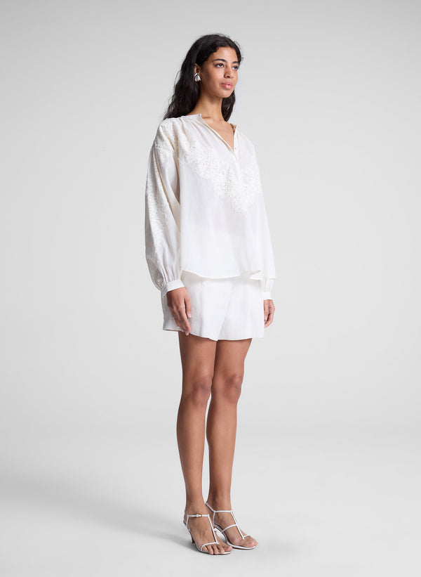 A.l.c. Elaine Lace Top Cream