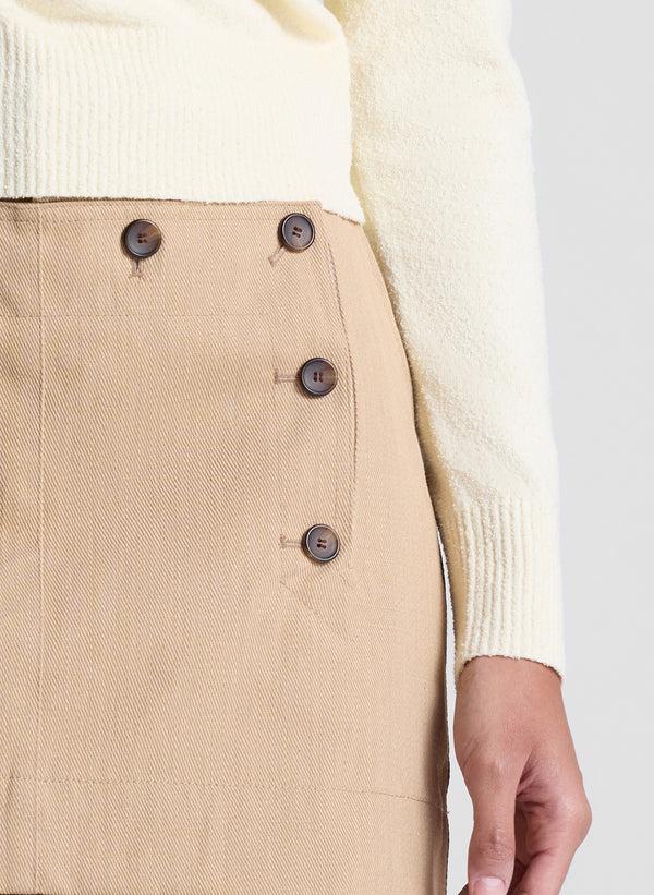 A.l.c. Elli Mini Skirt Desert Beige