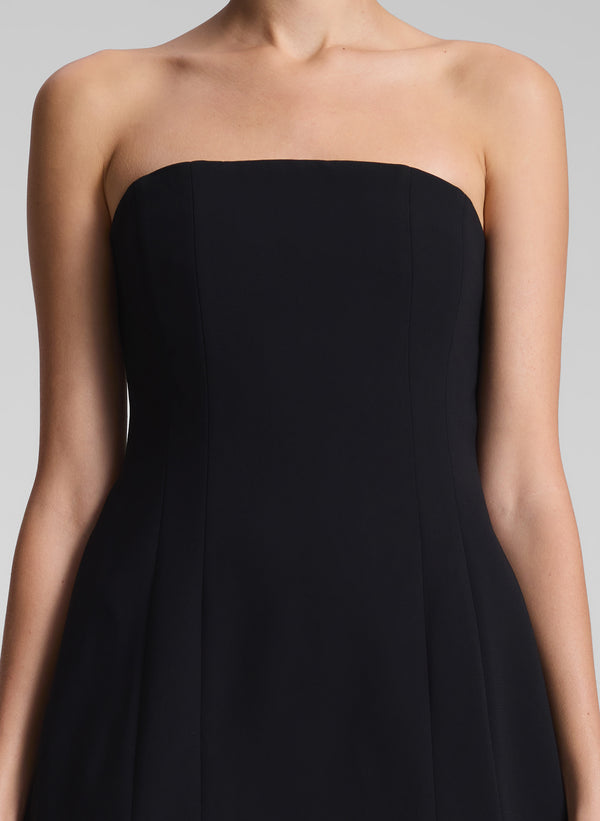 A.l.c. Elsie Strapless Mini Dress Black