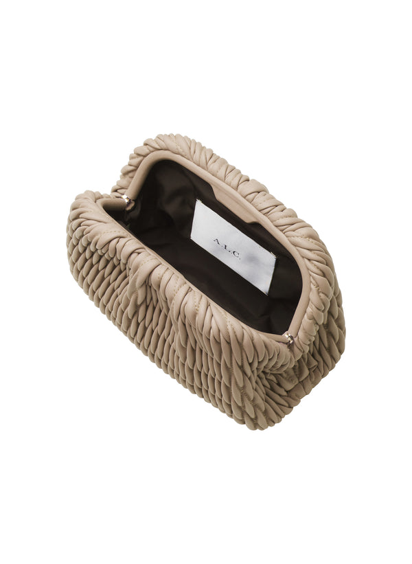 A.l.c. Enzo Clutch Bag Beige