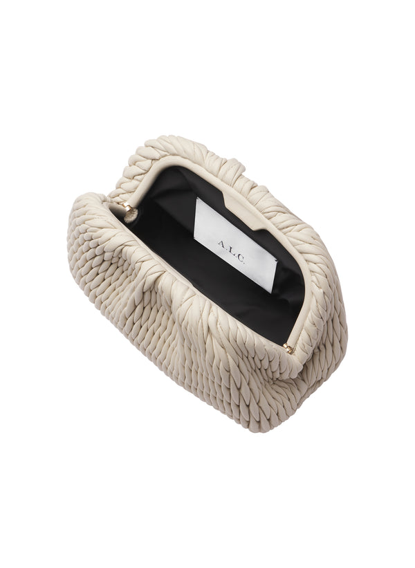 A.l.c. Enzo Clutch Bag Champagne