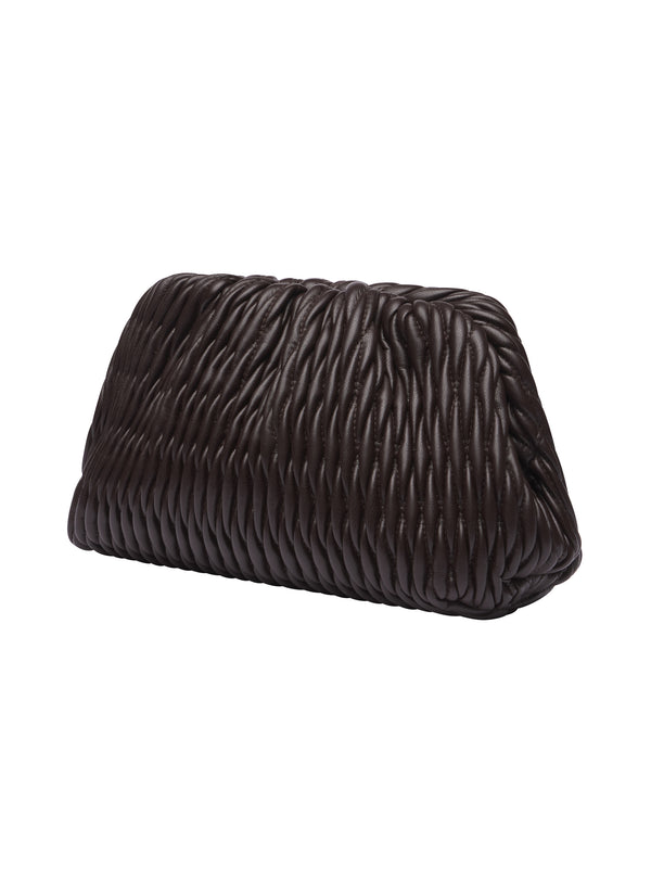 A.l.c. Enzo Clutch Bag Chocolate Plum