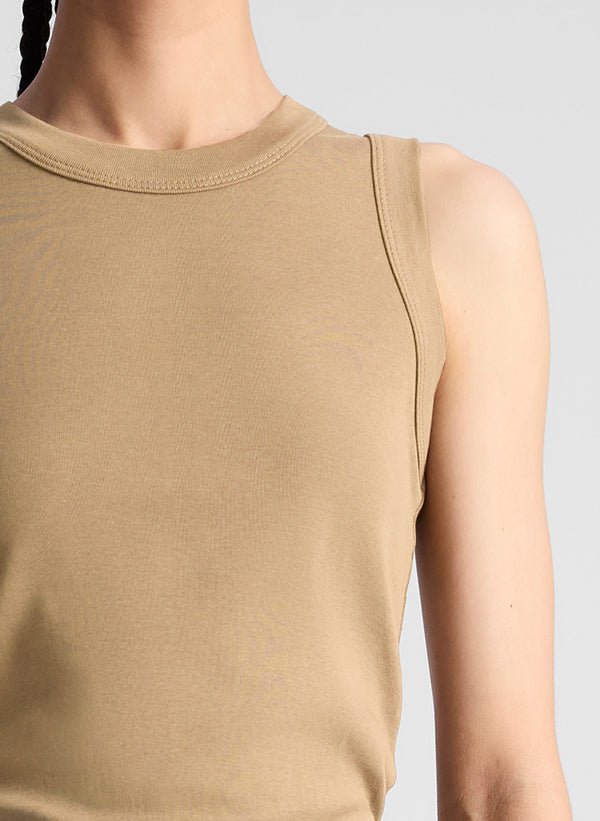 A.l.c. Hadley Cotton Rib Tank Desert Beige