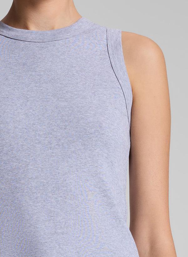 A.l.c. Hadley Cotton Rib Tank Grey Melange