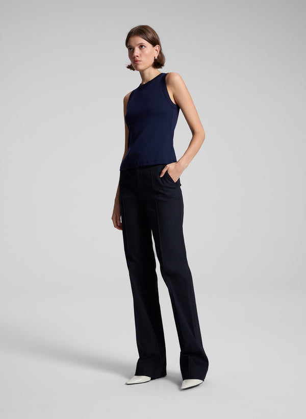 A.l.c. Hadley Cotton Rib Tank Maritime Navy