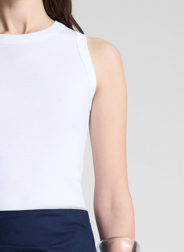 A.l.c. Hadley Cotton Rib Tank White