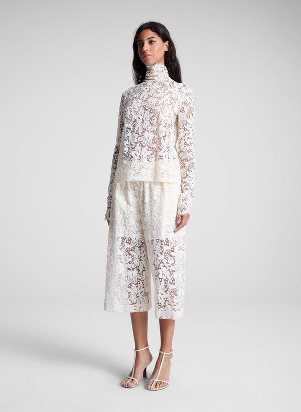 A.l.c. Indy Lace Top Cream