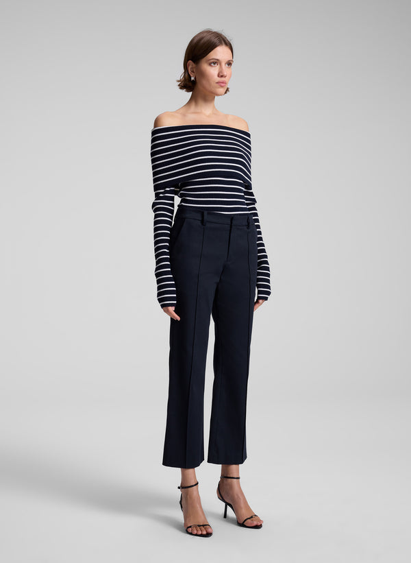 A.l.c. Jay Cropped Pant Maritime Navy