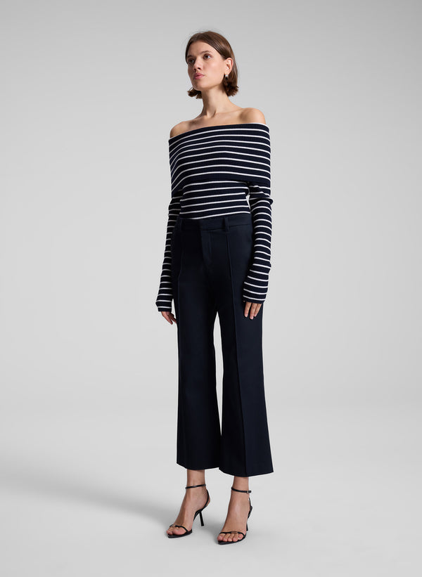 A.l.c. Jay Cropped Pant Maritime Navy