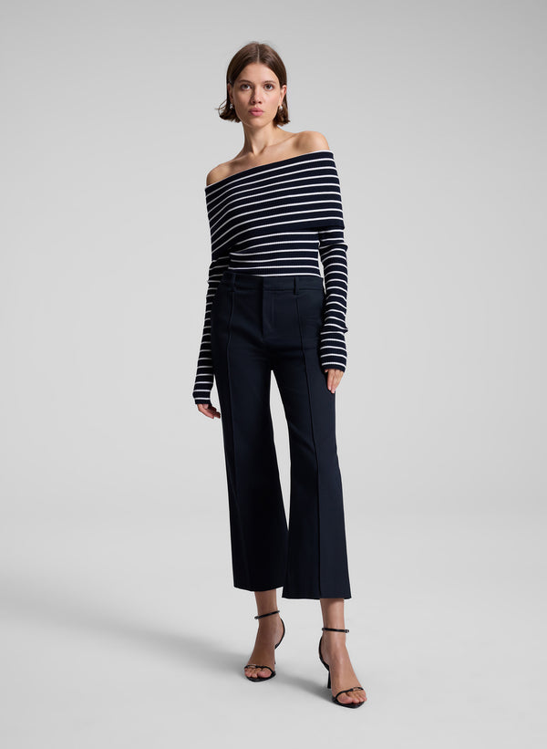 a.l.c. Jay Cropped Pant Maritime Navy