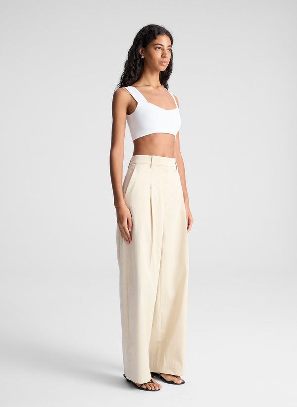 A.l.c. Jordana Compact Knit Bra White