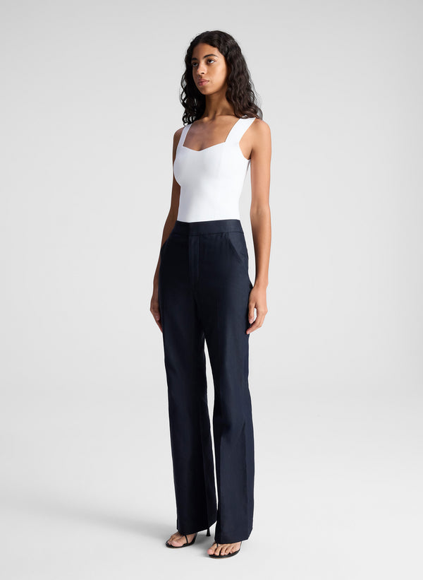 A.l.c. Jordana Compact Knit Top White