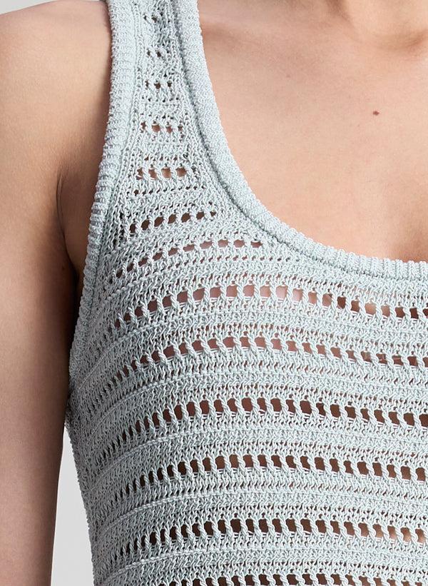 A.l.c. Kira Crochet Knit Tank Cascade