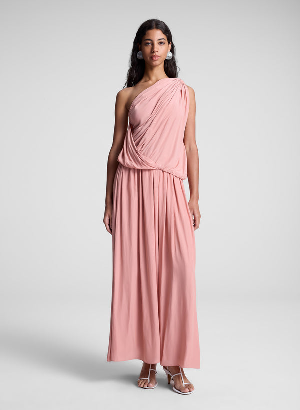 a.l.c. Kit Maxi Skirt Coral Haze