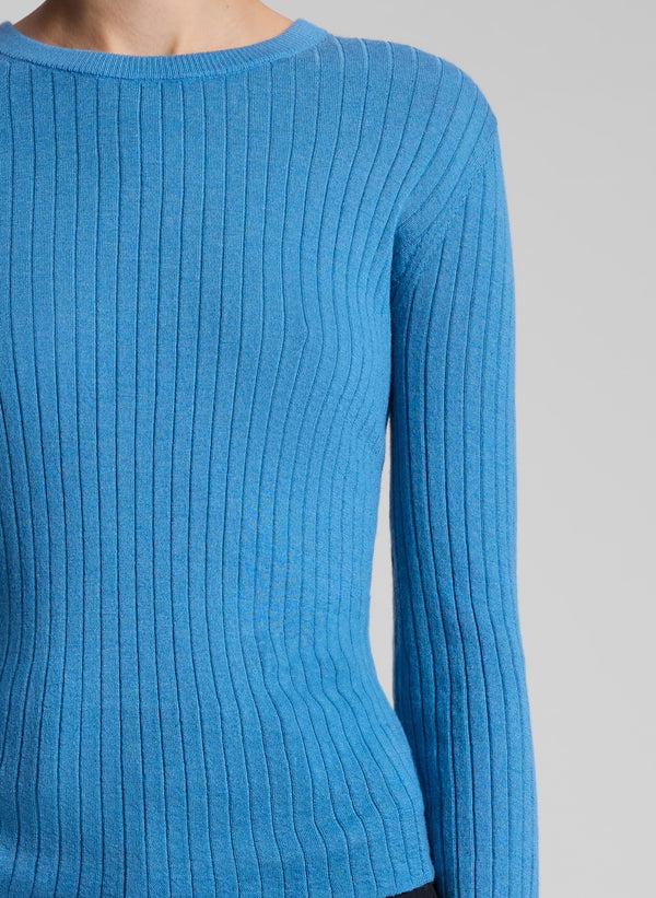A.l.c. Kyle Ribbed Merino Top Oceania