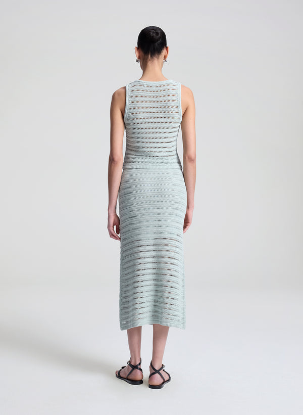 A.l.c. Lana Crochet Knit Midi Skirt Cascade