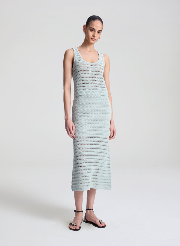 A.l.c. Lana Crochet Knit Midi Skirt Cascade