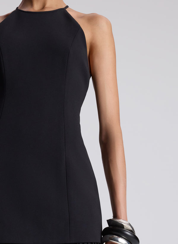 A.l.c. Lana Pleated Maxi Dress Black