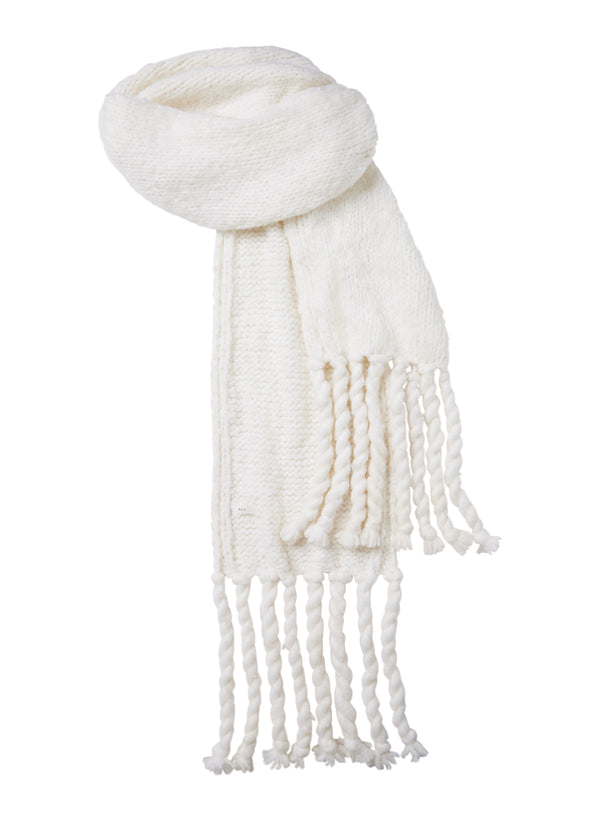 A.l.c. Lily Cashmere Silk Oversized Scarf White