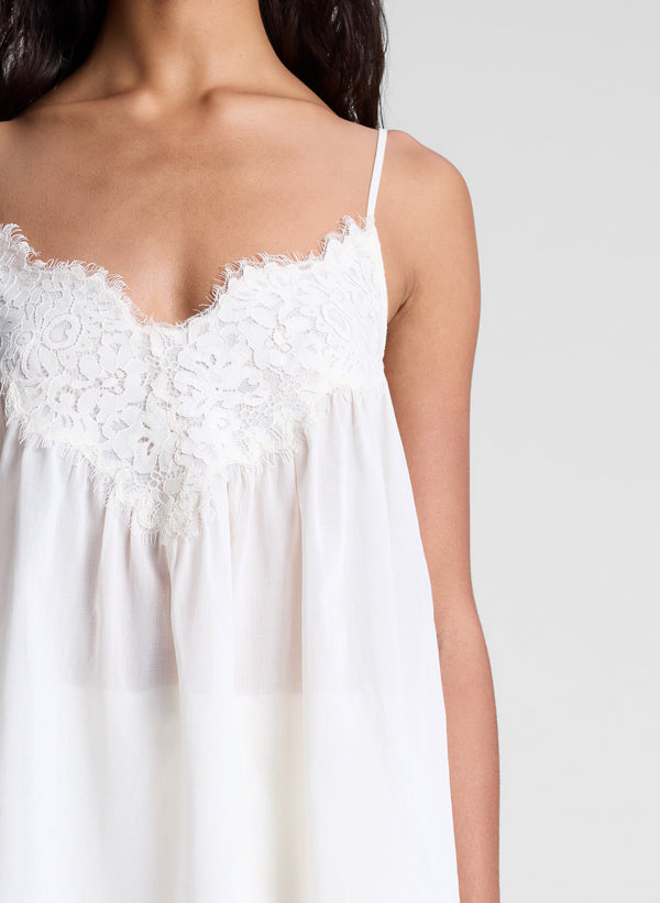 A.l.c. Macy Lace Camisole Top Cream