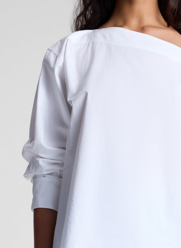 A.l.c. Mandi Cotton Off Shoulder Top White