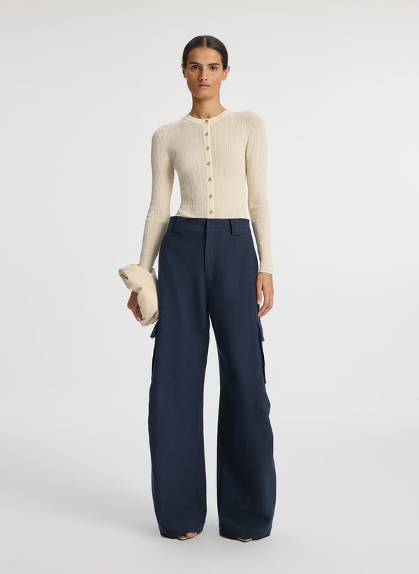 A.l.c. Megan Cargo Pant Navy