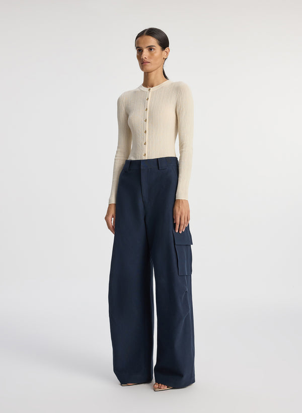 A.l.c. Megan Cargo Pant Navy