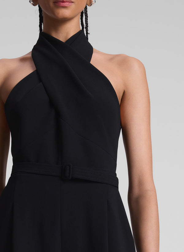 A.l.c. Murphy II Wide Leg Jumpsuit Black