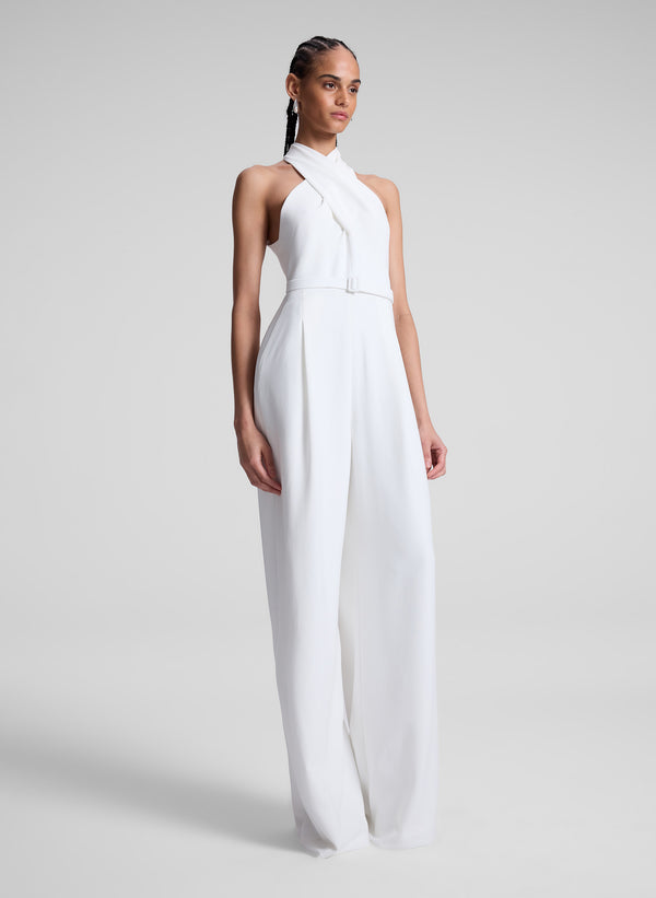 A.l.c. Murphy II Wide Leg Jumpsuit White