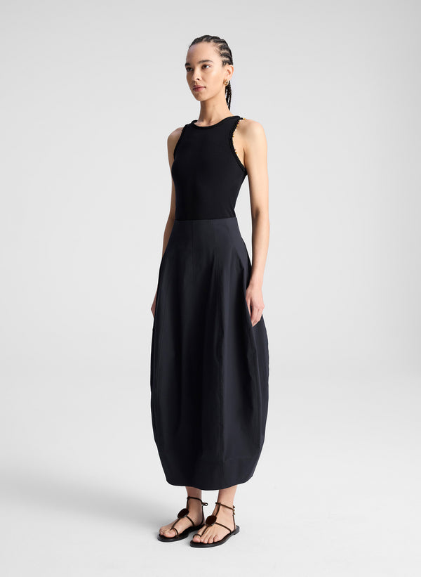 A.l.c. Nelly Beaded Knit Tank Black