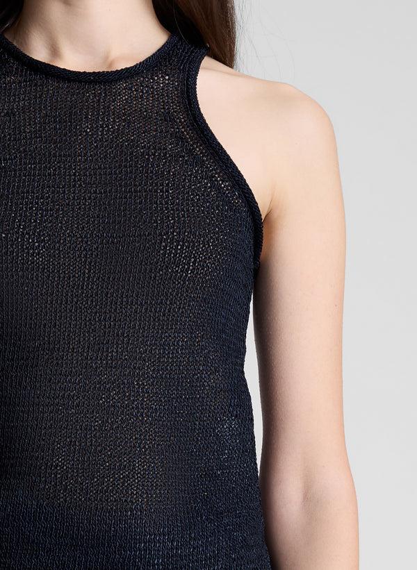 A.l.c. Nelly Open Knit Tank Midnight