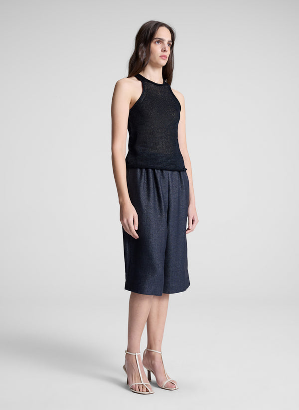 A.l.c. Nelly Open Knit Tank Midnight