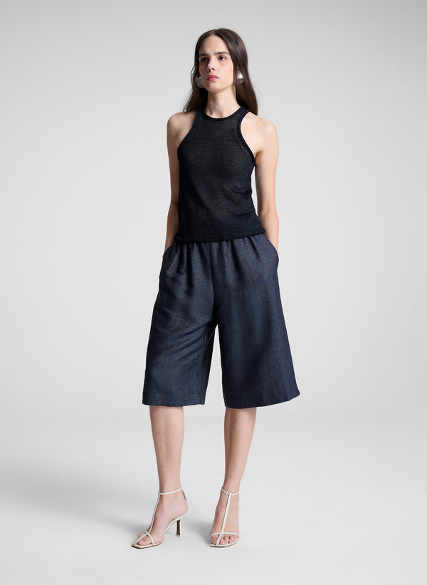 A.l.c. Nelly Open Knit Tank Midnight