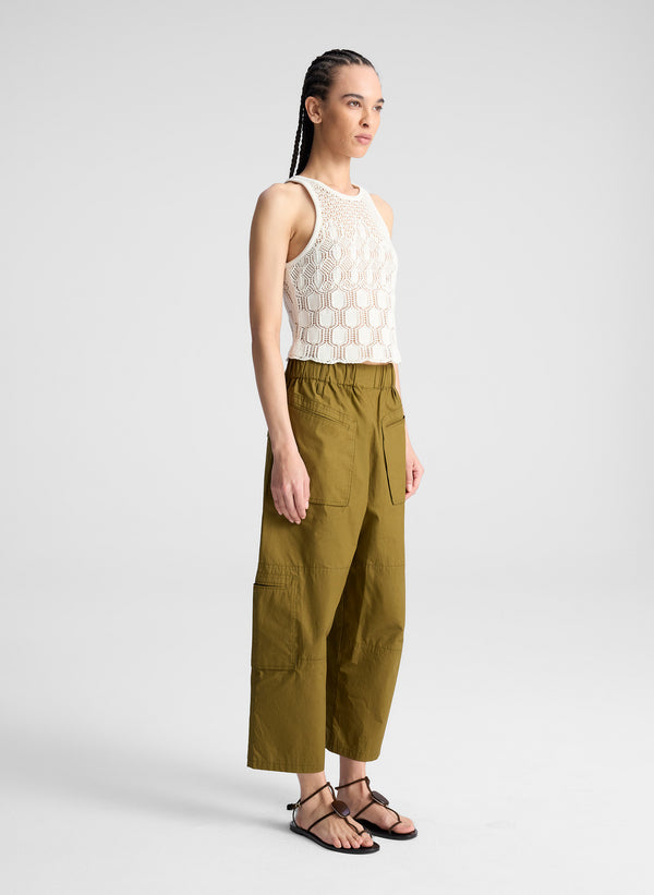 A.l.c. Owen Cropped Utility Pant Hazel