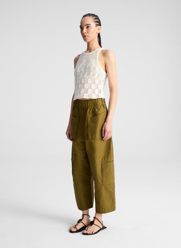 A.l.c. Owen Cropped Utility Pant Hazel