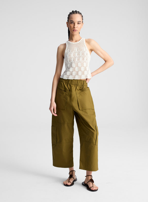 a.l.c. Owen Cropped Utility Pant Hazel