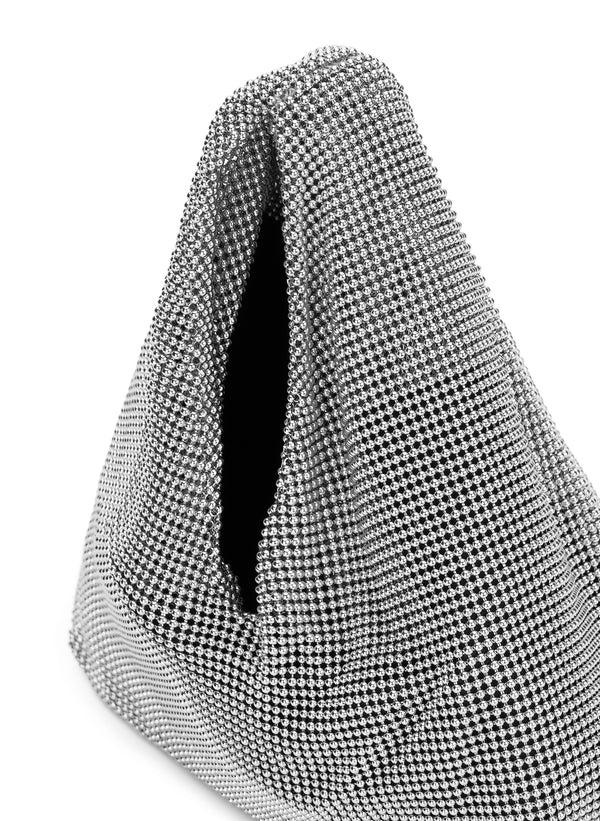 A.l.c. Paige Metal Chain Mesh Bag Silver