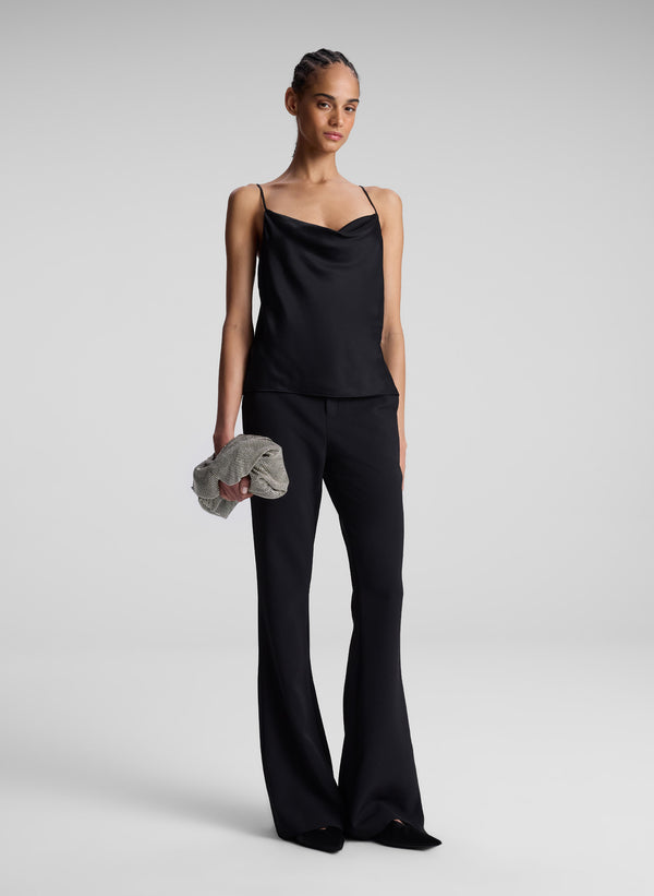 A.l.c. Paige Metal Chain Mesh Bag Silver