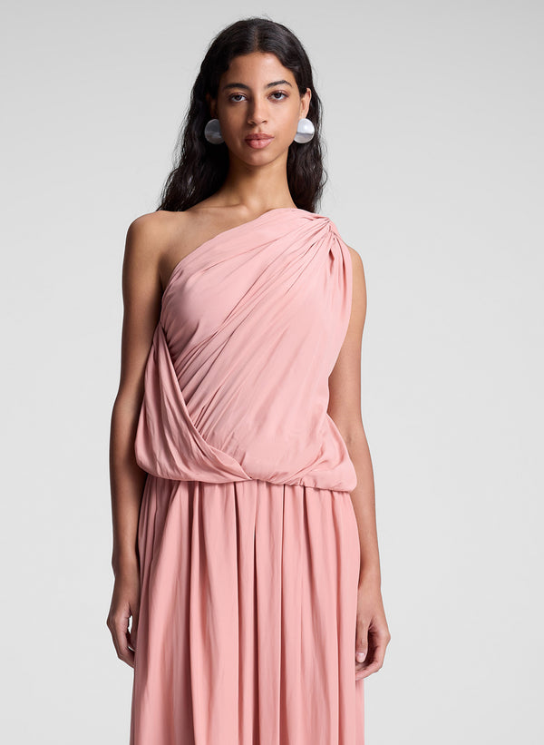 a.l.c. Petra One Shoulder Top Coral Haze