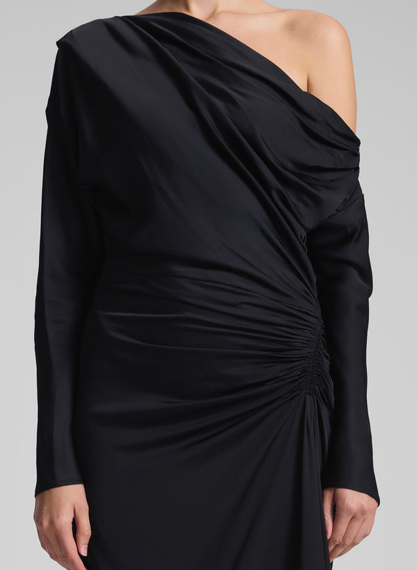 A.l.c. Piper Satin Gown Black