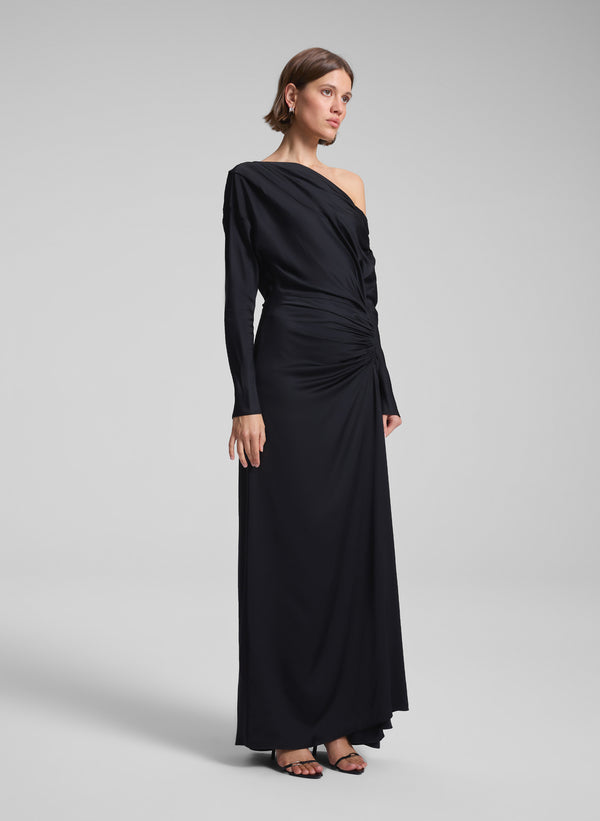 A.l.c. Piper Satin Gown Black
