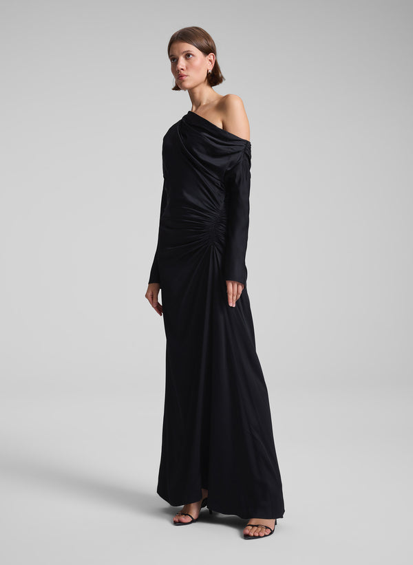 A.l.c. Piper Satin Gown Black