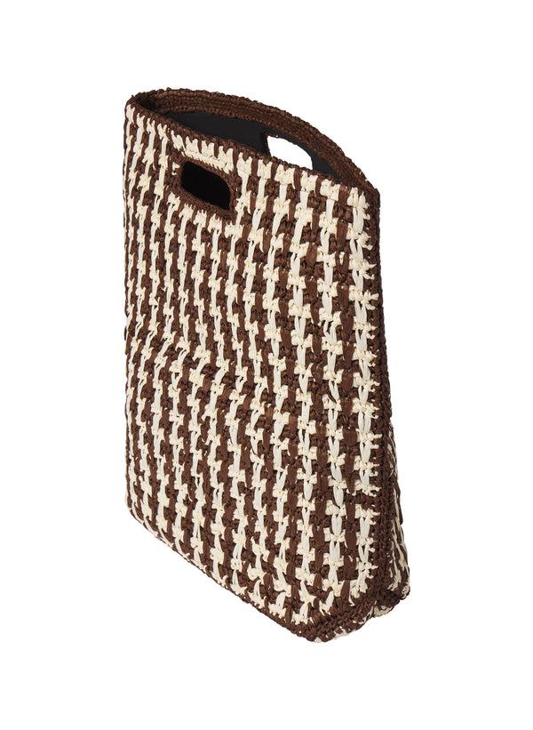 A.l.c. Rori Raffia Bag Chocolate/Ivory