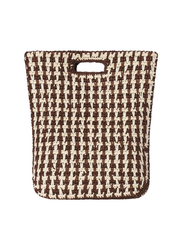 A.l.c. Rori Raffia Bag Chocolate/Ivory