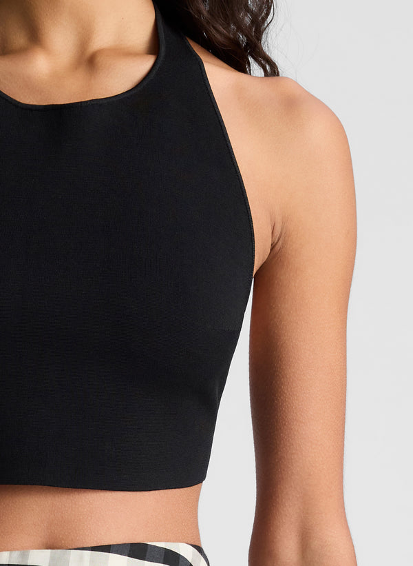 A.l.c. Rory Compact Knit Top Black